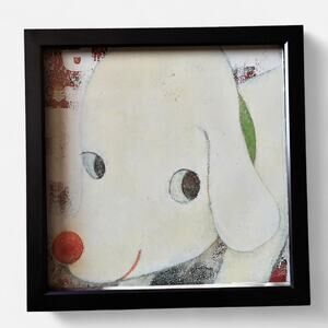 Nara Yoshimoto Nara art prints 9x9 framed contemporary Japanese artist artwork